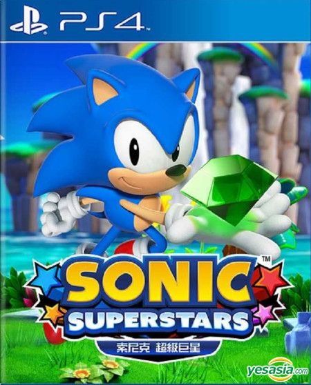 PS4 Sonic Superstars Limited Edition + Sticker [Korean English Chinese  Japanese]