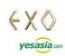 EXO Style - Simple Initial Earrings (3pcs) (Gold)