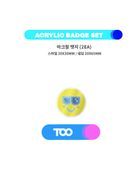 TOO - KCON:TACT Season 2 Official MD (Acrylic Badge Set)