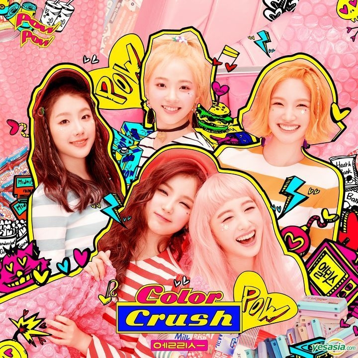 Yesasia Elris 2ndミニアルバム Color Crush Cd Elris 韓国の音楽cd 無料配送