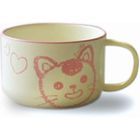 Animal Pattern Soup Mug 230ml (Cat)