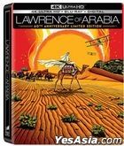 Lawrence of Arabia 60th Anniversary (1962) (4K Ultra HD + Blu-ray) (4-Disc Steelbook Edition) (Taiwan Version)