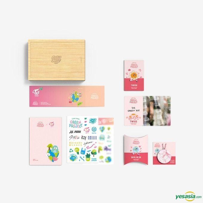 YESASIA: TWICE GREEN PROJECT (A ver.) Celebrity Gifts,GROUPS,PHOTO 