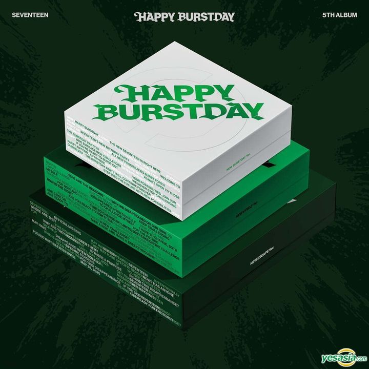 YESASIA: SEVENTEEN Vol. 5 - HAPPY BURSTDAY (Random Version) Music