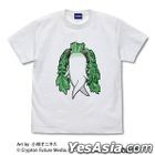 Hatsune Miku : Hatsu(ne) Miku T-Shirt Kobayashi Onyx Ver. (White) (Size:S)