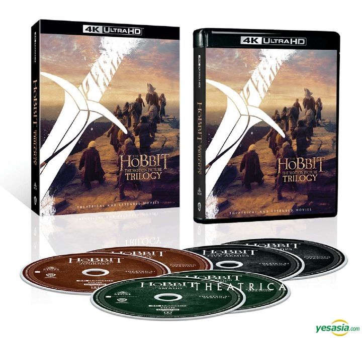 YESASIA: The Hobbit Trilogy (4K Ultra HD Blu-ray) (6-Disc Edition