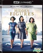 Hidden Figures (2016) (4K Ultra HD + Blu-ray) (Hong Kong Version)