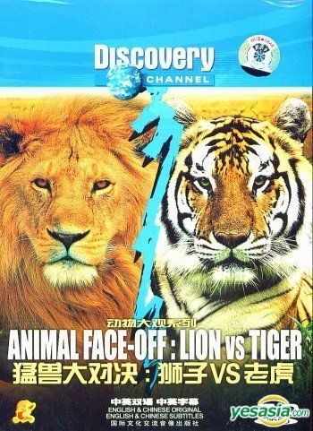 YESASIA: Animal Face-Off - Lion vs Tiger (DVD) (China Version) DVD - Guo Ji  Wen Hua Jiao Liu Yin Xiang Chu Ban She - Western / World Movies & Videos -  Free Shipping