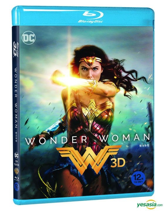 YESASIA: Wonder Woman (2D + 3D Blu-ray) (2-Disc) (Korea Version) Blu ...