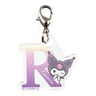 Sanrio Kuromi Initial Bag Charm / Keyring (R)