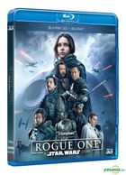 Rogue One: A Star Wars Story (2016) (Blu-ray) (2D + 3D) (Hong Kong Version)