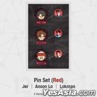 MIRROR.WE.ARE LIVE CONCERT 2022 BABY MIRROR Pin Set (Red)