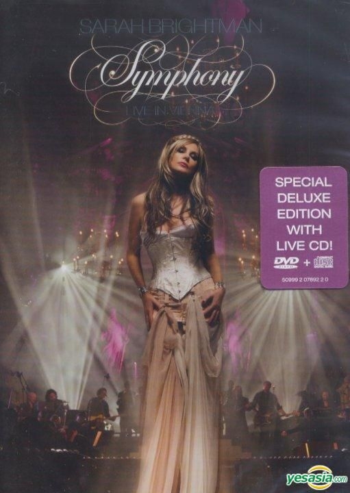 YESASIA : Symphony: Live in Vienna (CD+DVD) (US Version) 镭射唱片- Sarah  Brightman - 西方／世界音乐- 邮费全免