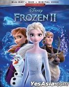 Frozen II (2019) (Blu-ray + DVD + Digital Code) (US Version)