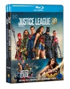 Justice League + Wonder Woman Double Pack (2D + 3D Blu-ray) (4-Disc) (Limited Edition) (Korea Version)