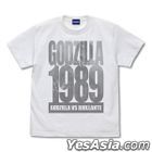 Godzilla : Godzilla 1989 T-Shirt (White) (Size:S)