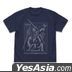Mobile Suit Victory Gundam : V2 Assault Buster Gundam T-Shirt (INDIGO) (Size:L)