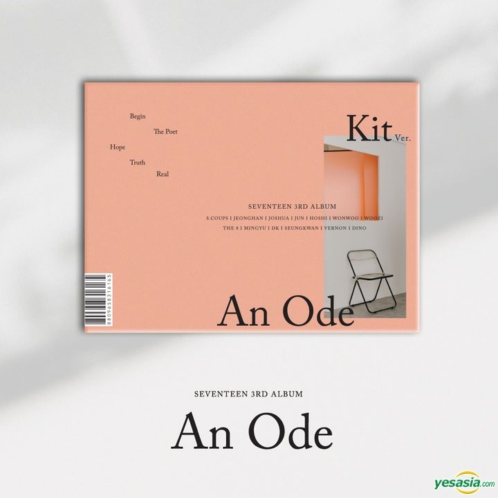 YESASIA: Seventeen 3rdアルバム - An Ode (ランダムバージョン