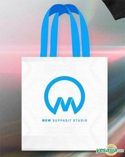 YESASIA: Mew Suppasit - MSS Shopping Bag (Blue) PHOTO/POSTER,MALE