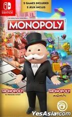 Monopoly Madness + Monopoly 1 (Asian Chinese & English / English Version)