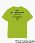 BOBBY 'Lucky Man' X Sopooom T-shirt (Type 2) (Design 4 AAA Neon) (XLarge)