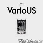 VIVIZ Mini Album Vol. 3 - VarioUS (CLAZZY Version) + Random Unreleased Hologram Selfie Photocard