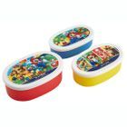 Super Mario Oval Seal Food Container Set (3 Pieces)
