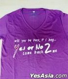 Yes or No 2 - Come Back to Me T-Shirt (Purple) (Size S)
