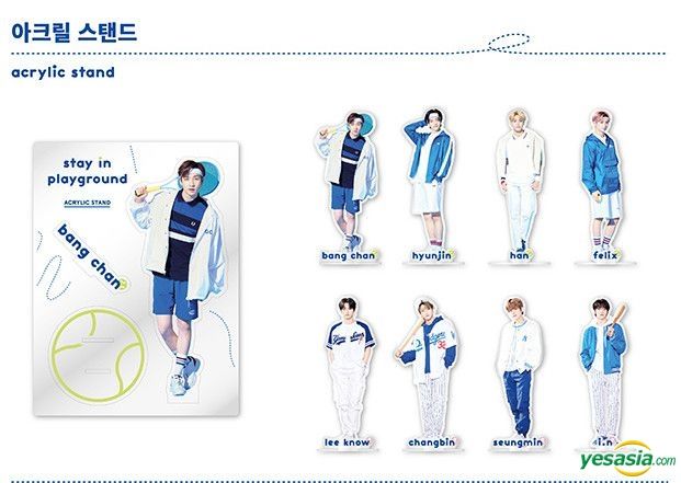 YESASIA: Stray Kids 'Stay in Playground' Official Goods - Acrylic