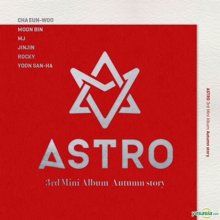 YESASIA: Astro Mini Album Vol. 3 - Autumn Story (Red Version) + 7 ...