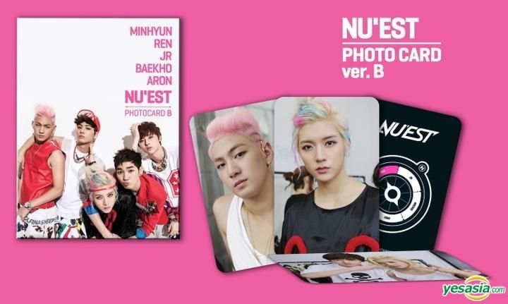 NU´EST YESASIA: NU'EST - Photo Card Set (Version B) GROUPS,GIFTS