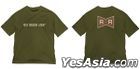 Dragon Ball : Red Ribbon Army Big Silhouette T-Shirt (Moss) (Size:S)