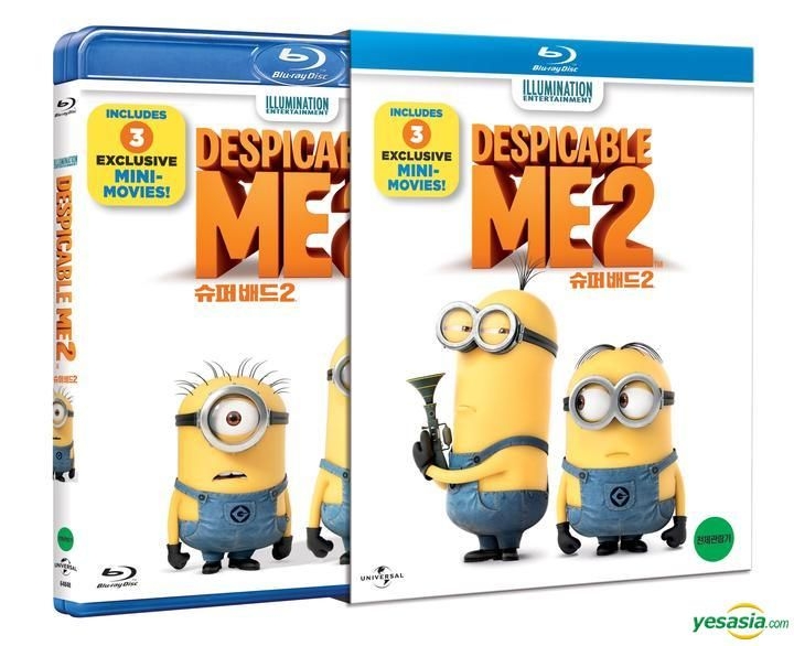 YESASIA: Despicable Me 2 (Blu-ray) (Korea Version) Blu-ray - Benjamin ...