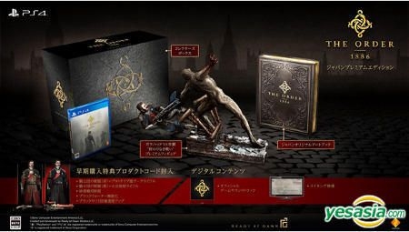 Yesasia The Order 16 Japan Premium Edition Japan Version Sony Computer Entertainment Sony Computer Entertainment Playstation 4 Ps4 Games Free Shipping