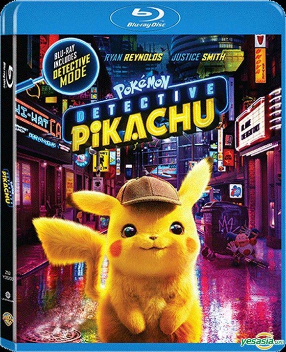 YESASIA: POKÉMON Detective Pikachu (2019) (Blu-ray) (Hong Kong Version)  Blu-ray - Justice Smith, Kathryn Newton, Deltamac (HK) - Western / World  Movies & Videos - Free Shipping - North America Site