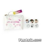 Play Hee Risto 100th Day Anniversary MD - Tyvek Pouch + Badge Set