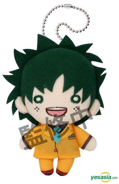 YESASIA Nitotan My Hero Academia Party Time Plush w Ball Chain Izuku Midoriya My Hero Academia Takara Tomy Arts Toys Free Shipping