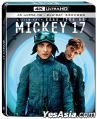 Mickey 17 (2025) (4K Ultra HD + Blu-ray) (Steelbook - Empire Cover) (Taiwan Version)