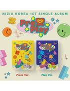 NiziU Korea 1st Single Album - Press Play (Random Version)
