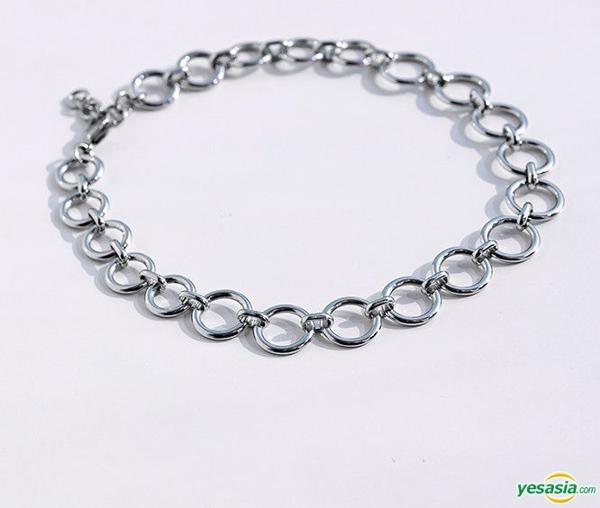 YESASIA: BTS: V Style - Smalo Bracelet Necklace (Silver) (Bracelet