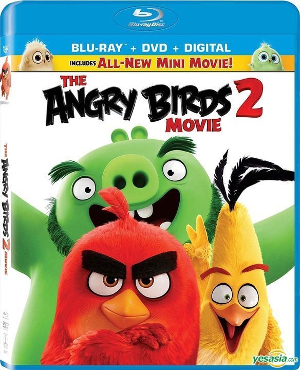 YESASIA The Angry Birds Movie 2 2019 Blu ray DVD Digital