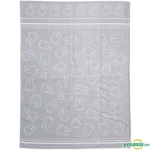 YESASIA: Miffy : Cool Blanket (Fresh Grey) - Miffy, Marushin - Toys ...