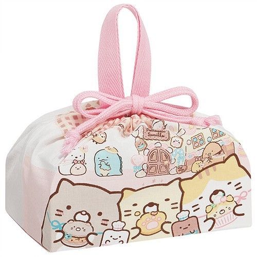 YESASIA Sumikko Gurashi Drawstring Lunch Bag Skater Lifestyle