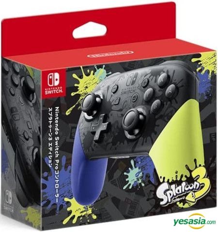 YESASIA: Nintendo Switch Pro Controller Splatoon 3 Edition (Japan 