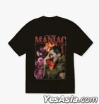 Mino 'MANIAC' T-shirt (Mino Style) (Design 6) (Black) (Large)