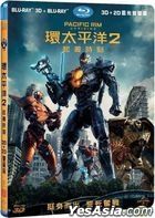 Pacific Rim: Uprising (2018) (Blu-ray) (3D + 2D) (2-Disc Edition) (Taiwan Version)