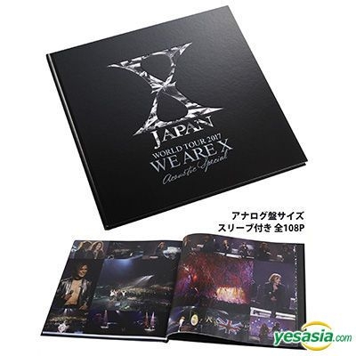 X JAPAN  WORLD TOUR 2017 WE ARE Xパンフレット YESASIA : X JAPAN WORLD TOUR 2017 WE ARE X - Tour Pamphlet