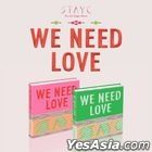 STAYC Single Album Vol. 3 - WE NEED LOVE (Random Version) + Random Poster in Tube