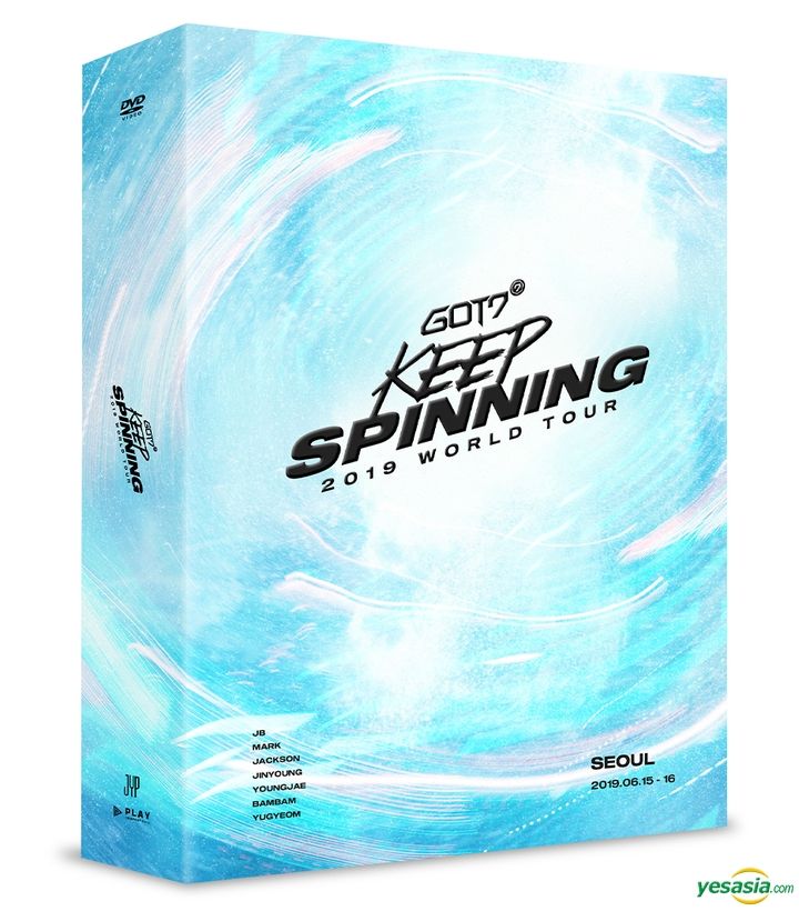 GOT7 2019 WORLD TOUR KEEP SPINNING BLU-RAY Photo Card Book K