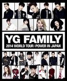 YG FAMILY WORLD TOUR 2014 -POWER- in Japan (DVD) (Japan Version)